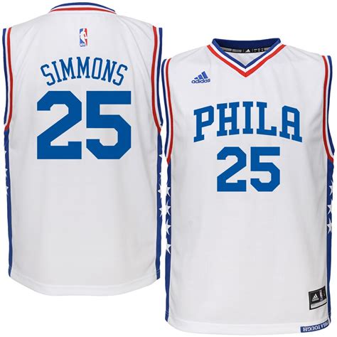 ben simmons philadelphia 76ers adidas youth replica jersey|ben simmons jersey for sale.